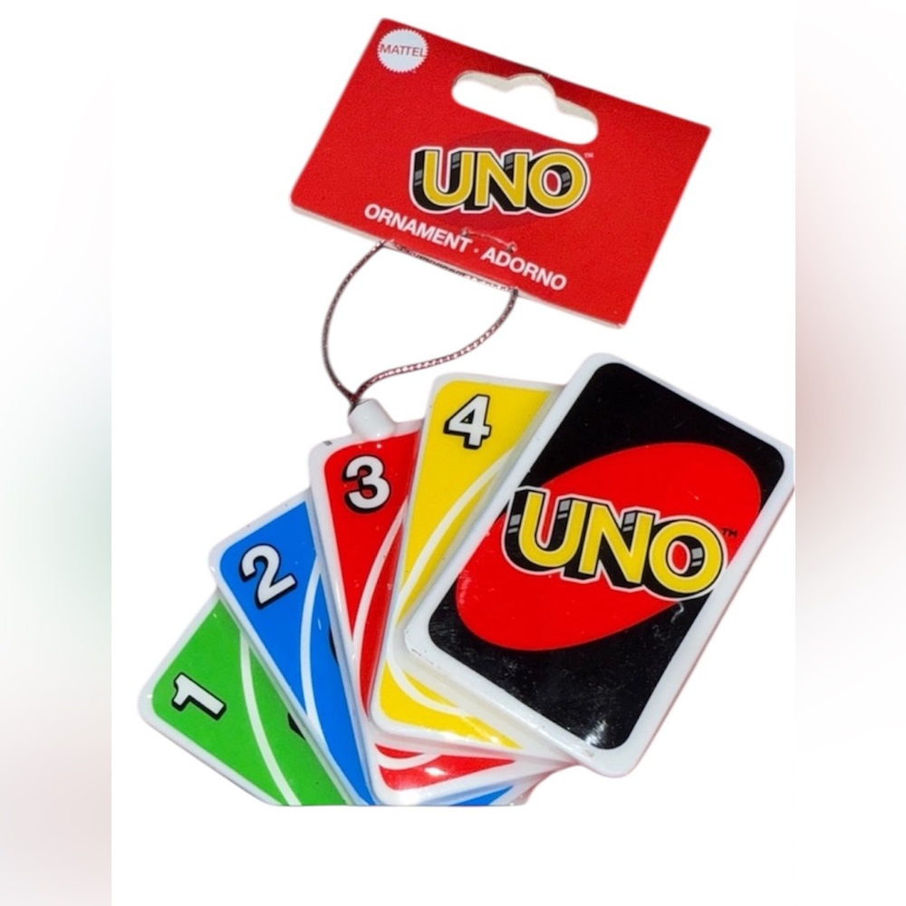 🧡15 items for $20🧡 Mattel UNO Card Christmas Holiday Ornament